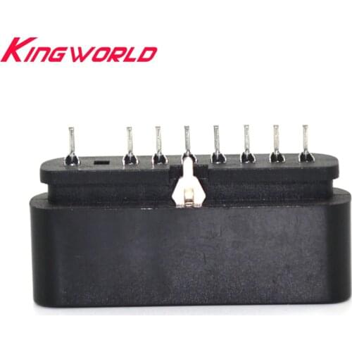 500pcs Black 9 Pin 180 disgree Female Connector Game Controller Socket Slot for PS2 Console for playstation 2 Accessory