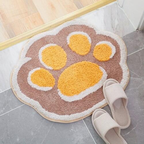 Home Entrance Door mat Washable Slip-resistant Decor Rugs Cartoon Pattern Home Floor Bedside Area Decoration Living Room Carpets