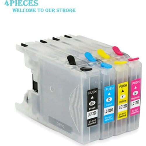 LuoCai For brother LC12/17/40/71/73/75/77/79 Refillable Compatible Ink Catridges MFC-J6510DW J6710 J6910DW J6710DW Ink Printers