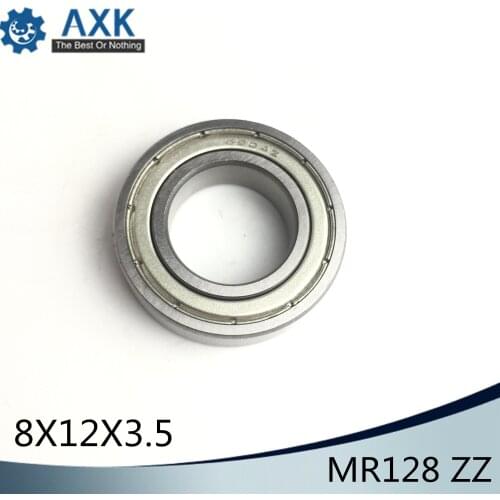 MR128ZZ Bearing ABEC-1 (10PCS) 8*12*3.5 mm Miniature MR128-2Z Ball Bearings MR128 ZZ L-1280ZZ MR128z