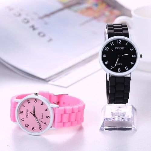 2021 New Womens watches Fashion Luxury Digital Woman watch High-end Branded Watch Silica gel Strap Gifts for women Wristwatch