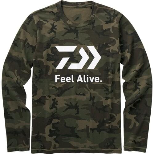 DAIWA 2022 New Style Daiwa Fishing Clothing Quick-Drying Anti-UV Daiwa Shirts Sports Clothes Long Sleeve Fishing Clothing DAIWA