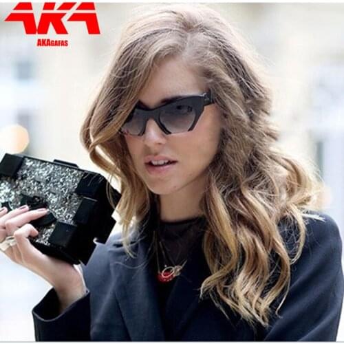 AKAgafas Semi-Rimless Sunglasses Women/Men 2021 Vintage Sunglasses Driving Shopping Classic Sun Glasses Gothic Gafa De Sol Mujer
