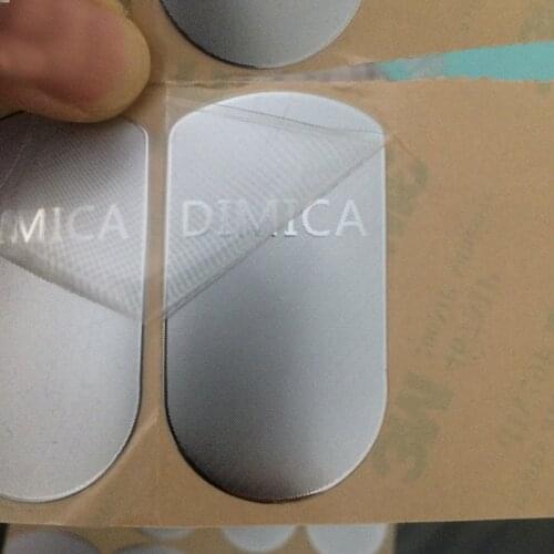 Business LOGO 3D Waterproof and Flowerproof Metal Transfer Sticker Customization Personalized Mobile Phone Notebook Ultra-thin