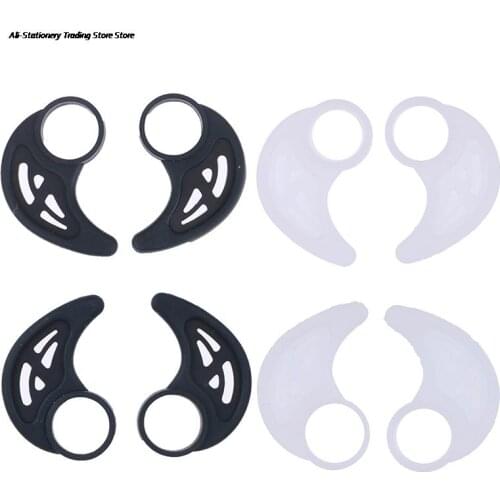 4pcs Universal Sports Earhook Silicone Earphone Clip Hook Ear Hanger Bracket Horn Ear Hooks For Bluetooth Headsets