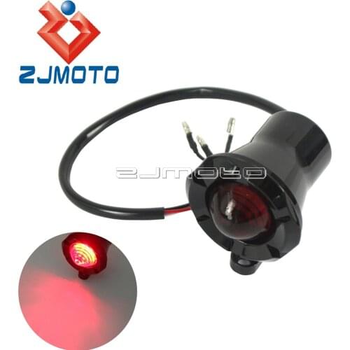 Universal LED Tail Light Motorcycle Taillight Brake Stop Lamp Rear Light For Harley Honda Triumph Cafe Racer Bobber Scrambler