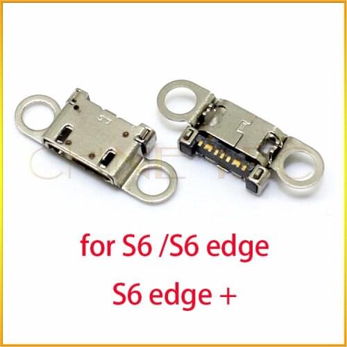100pcs high quality For Samsung S6 /S6 edge S6 edge+ plus charging dock USB dock USB port connector G920 G920F G925 G925F G928