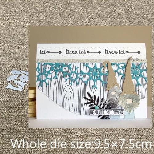 XLDesign Craft Metal Cutting Dies cut dies gnome santa decoration scrapbook Album Paper Card Craft Embossing die cuts