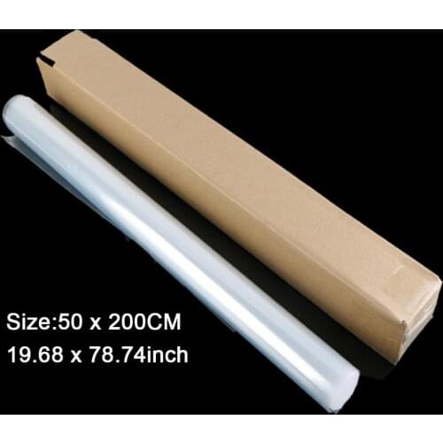 SIZE 50X200CM Roll 3 Layers PPF Rhino Skin Cars Paint Protection Film for Car Wrapping Transparent Auto Vehicle Coating sticker