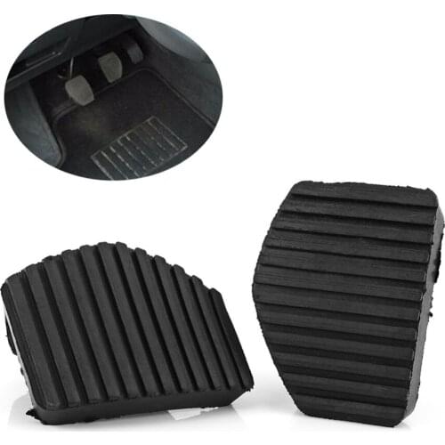 1 Pair New Clutch Brake Pedal Rubber Cover For Peugeot/Citroen 1007 207 208 301 C3 C4 C5 C6 C8 Pedal Rubber Covers
