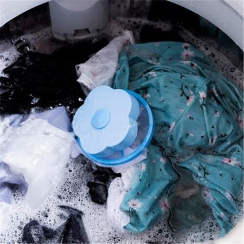 1Pcs Filter Mesh Pouch Cleaning Ball Bag Washing Machine Filter Dirty Fiber Collector Laundry Ball Discs Laundry