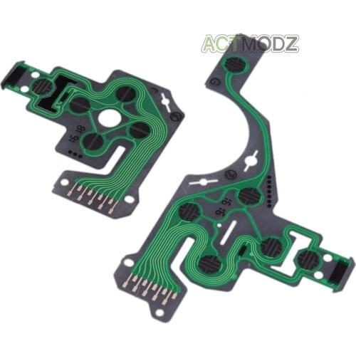 10x Replacement Kit Button Conductive Flex Cable Film For PS4 Controller JDM-030