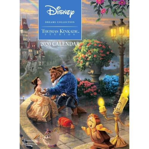 5D Diamond Painting Thomas Kinkade Studios: Disney Dreams Collection 2020 Diary Cross stitch Kit Embroidery Mosaic Home Decor