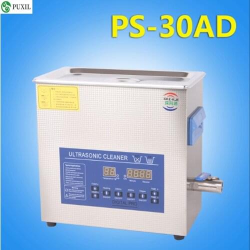6L dual double frequency 28khz 40Khz digital ultrasonic cleaner cleaning machine fast shipping