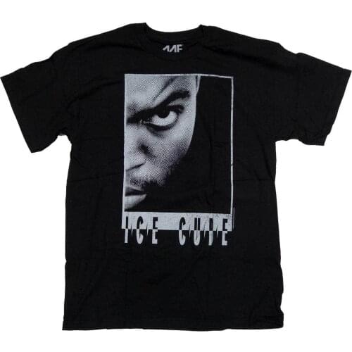 Ice Cube T Shirt Portrait 100% Official Black Classic Hip Hop Nwa Rap T-Shirt