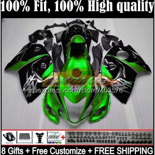 Injection For SUZUKI GSXR1300 Hayabusa 2008 2009 2010 2011 2012 2013 21CL.88 GSXR 1300 CC 14 15 16 17 18 19 Fairing dark green