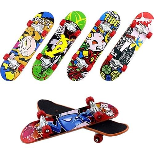 Innovative Printing Professional Alloy Stand FingerBoard Skateboard Mini Finger Boards Skate Truck Finger Skateboard For Kid Toy