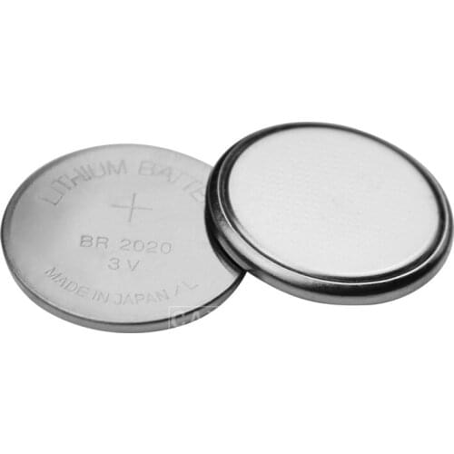 5PCS Original High Temperature BR2020 3V Lithium Battery for Panasonic Made in Japan