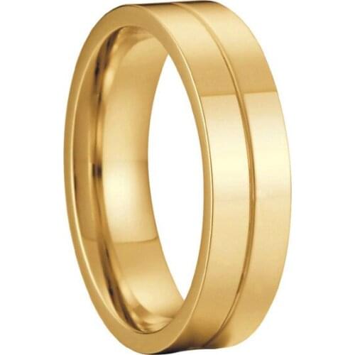 Wholesale golden mens rings stainless stee jewelry Wedding Bands male rings men hand finger Ring anillos hombre anel