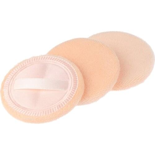 6Pcs Professional Round Shape Face Body Powder Foundation Puff Portable Soft Cosmetic Puff Women Beauty Tool New