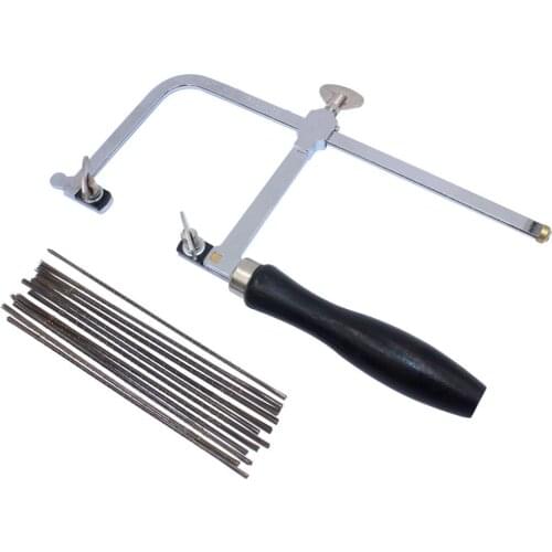 Adjustable Handmade Saw Bow Saw Blade Curved Saw Blade Small Garland Saw Mini Wire Saws U-Shaped Wire Saw Woodworking Saws