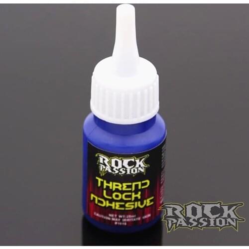 Rock pass for RC remote control vehicle imported screw glue neutral blue detachable 25ml # 1616