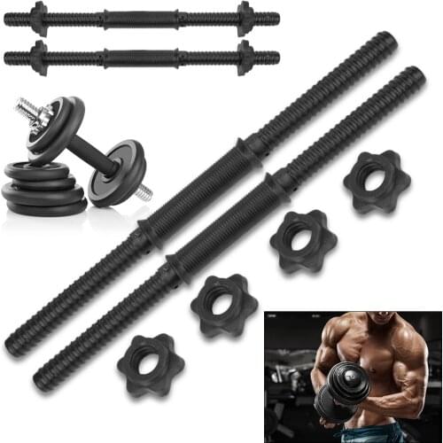 45m Dumbbell Bar Set Dumbbell Barbell Collar Clips Connecting Steel Tube With Non-Slip Grip Barbell Bar For Gym Home Sport