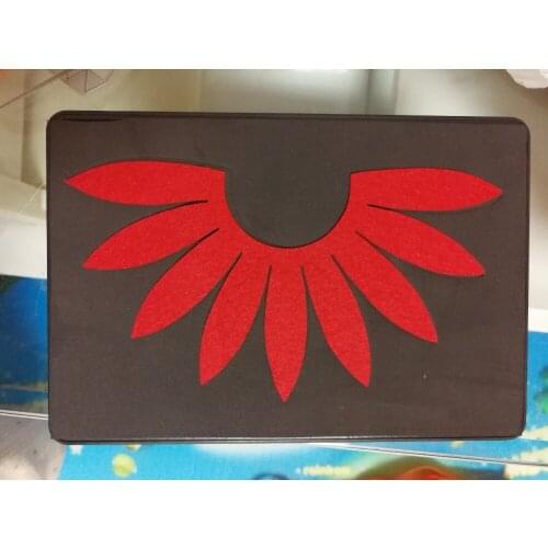 Sun flower die 15.8mm thick SMR-FL0066XXLB wooden steel rule 150*220mm