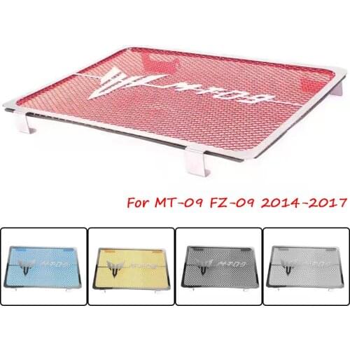 Motorcycle Radiator Guard Protector Grille Grill Cover Water Tank Protection For Yamaha MT-09 FZ-09 MT09 FZ09 MT 09 2014-2017