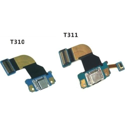 50pcs/lot replacement For Samsung Galaxy Tab 3 8.0 T310 T311 Dock connector charger charging port USB flex cable ribbon