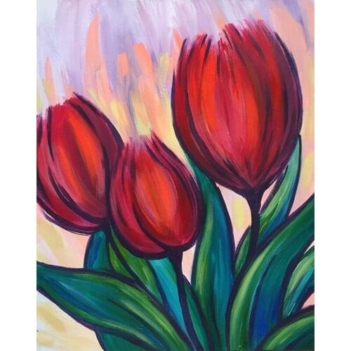 5D DIY Diamond Painting Orchid Scenery Flower Pictures Diamond Embroidery Full Square Round Rhinestone Crafts Home Decor Gift