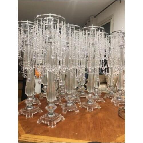 72 cm Tall Crystal Wedding Flower Stand Table Centerpiece Event Decoration