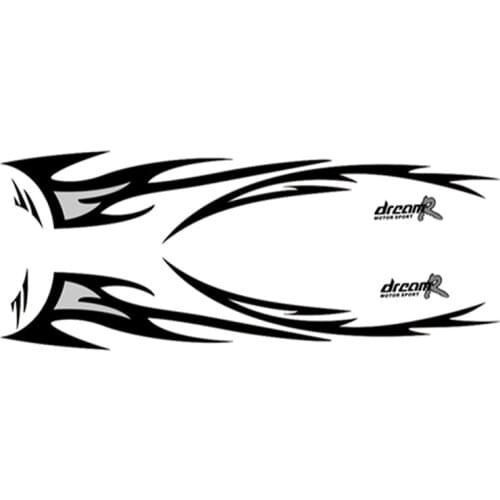 Car styling DREAM-R Flame Graphics design automobile accessories Car body decor cover Decals