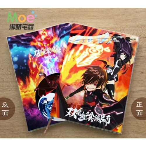 Anime Twin Star Exorcists Figure Student Writing Paper Notebook Delicate Eye Protection Notepad Diary Memo Gift