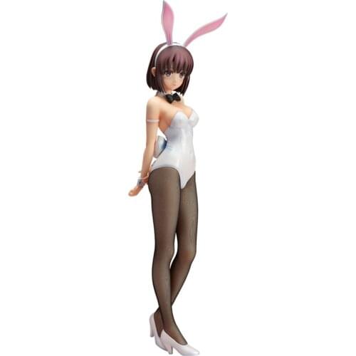 FREEing Saekano How to Raise a Boring Girlfriend Katou Megumi Bunny 42CM PVC Action Figure toy bToys Sexy Girl Collection Doll