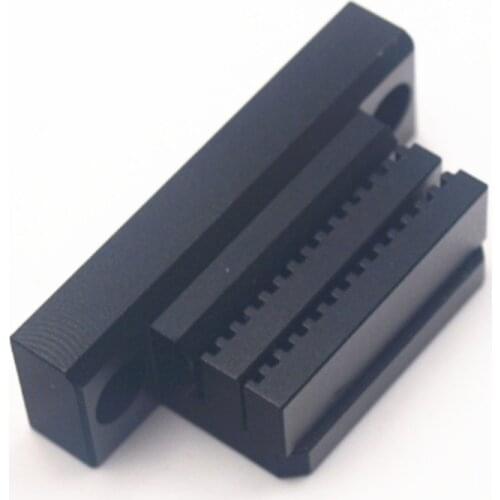 Funssor Prusa i3 MK3 upgeade Black anodized aluminum Y timing belt holder for Prusa i3 MK3 3D printer parts