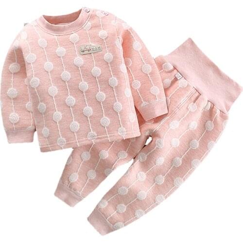 Infant Baby Girls Lollipop Clothes Autumn Winter Long Sleeve Print Casual T-shirt Tops Pants Outfits Clothing For Girls Sets