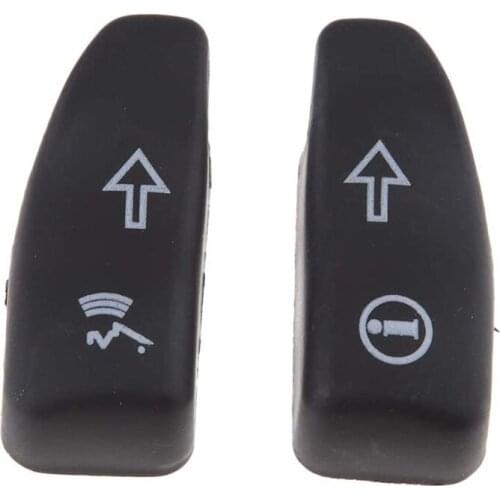 Hand Control Switch Cover Housing Horn Speaker Turn Signal Light Button Cap Kit for Harley Road Street Glide 2014-UP