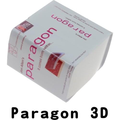 Hot Paragon 3D (Gimmick And teaching) - Card Magic Tricks,Stage Magie,Close Up,Mentalism,Illusions,Mind props,Magia Toys
