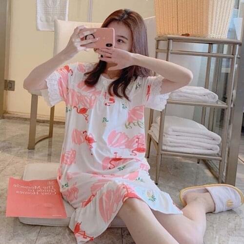 SLPBELY Nightdress With Blindfold Leisure Home Wear Lace Women Pyjamas Sleepwear Night Wear Women Summer Nighgrown