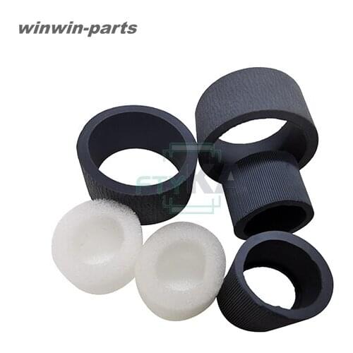 1 SET SCANNER FEED ROLLER RUBBER KIT FOR CANON DR125 C22 C25 DPC225 FAST SHIPPING CANON PARTS HIGH QUALITY