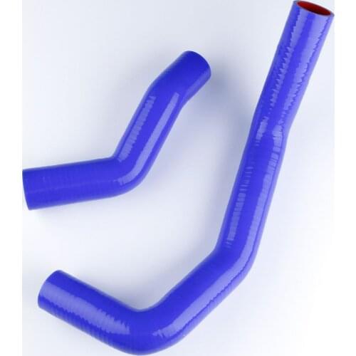 Blue silicone radiator hose suit for Mazda RX7 FC3S S4 S5