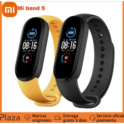Xiaomi Mi Band 5 Smart Bracelet AMOLED Dynamic Color Display Smart Band Womens Health Magnetic Charging Rechargeable