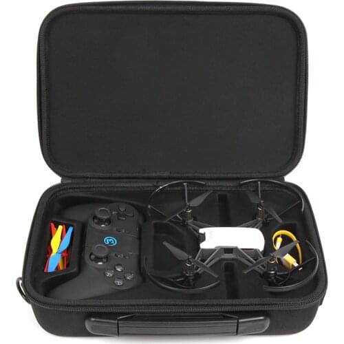 Storage Shoulder Bag Protective Handbag Suitcase for DJI Tello Drone and Gamesir Remote Controller Sling Bag
