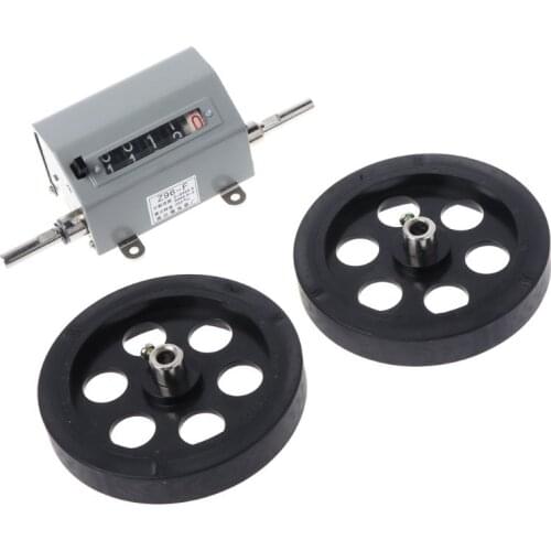Z96-F Mechanical Length Distance Meter Counter Double Rolling Wheel 0-9999.9m G2AB