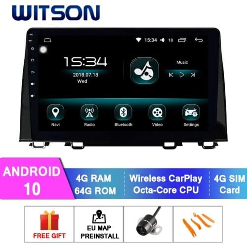WITSON Android 10.0 CAR DVD SYSTEM for HONDA CRV 2017 car dvd player link/DAB/OBD support
