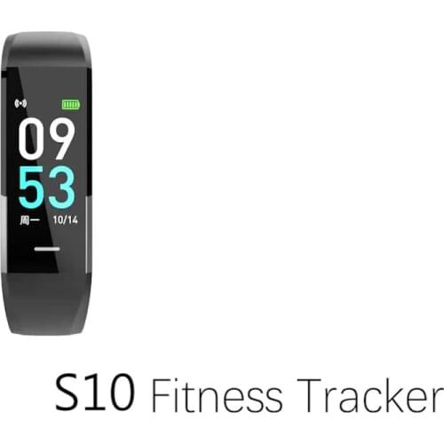 0.96TFT Big Screen TPU Strap Fitness Tracker Heart Rate Monitor Smart Bracelet Watches