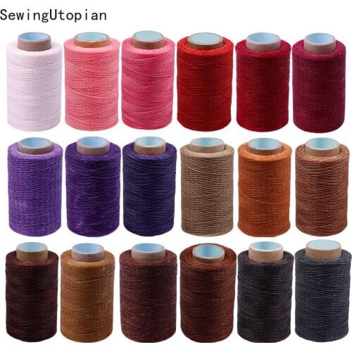 1PC Durable 260 Meters Leather Sewing Waxed Thread Cord for DIY Handicraft Tool Hand Stitching Thread Leather Cord Craft Tools