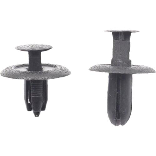 50Pcs Car Trunk headliner Trim Panel Retainer Push-Type Rivet Auto Fastener Clip For Mazda 323 M3 M6 B70 B50