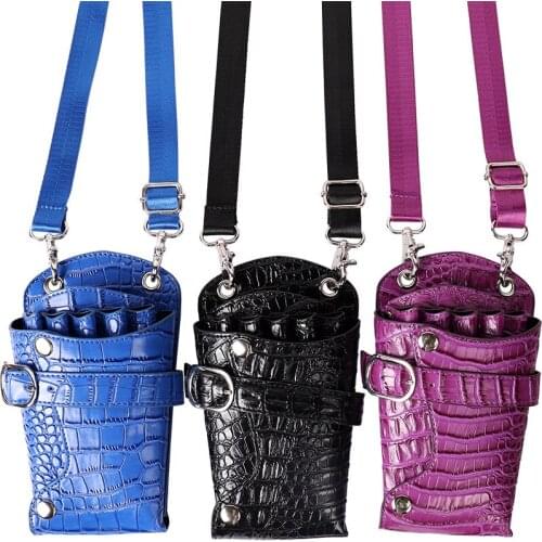 Hair Scissor Bag Hair Comb Shear Pouch Holder Case with Belt Barber Hairdressing Tool Bags